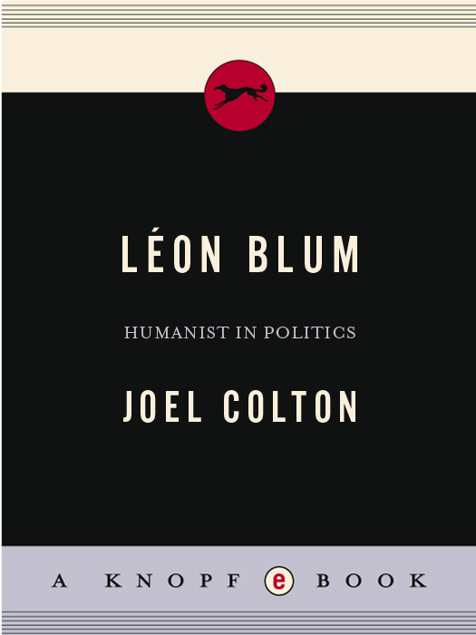 Leon Blum Humanist in Politics - photo 1