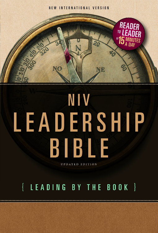 NIV Leadership Bible Leading by the Book - image 1