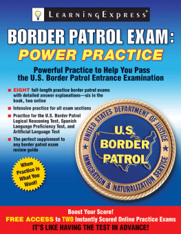 Learning Express - Border Patrol Exam: Power Practice