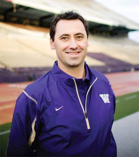 Current Husky head coach Steve Sarkisian Husky Tradition B efore I - photo 5