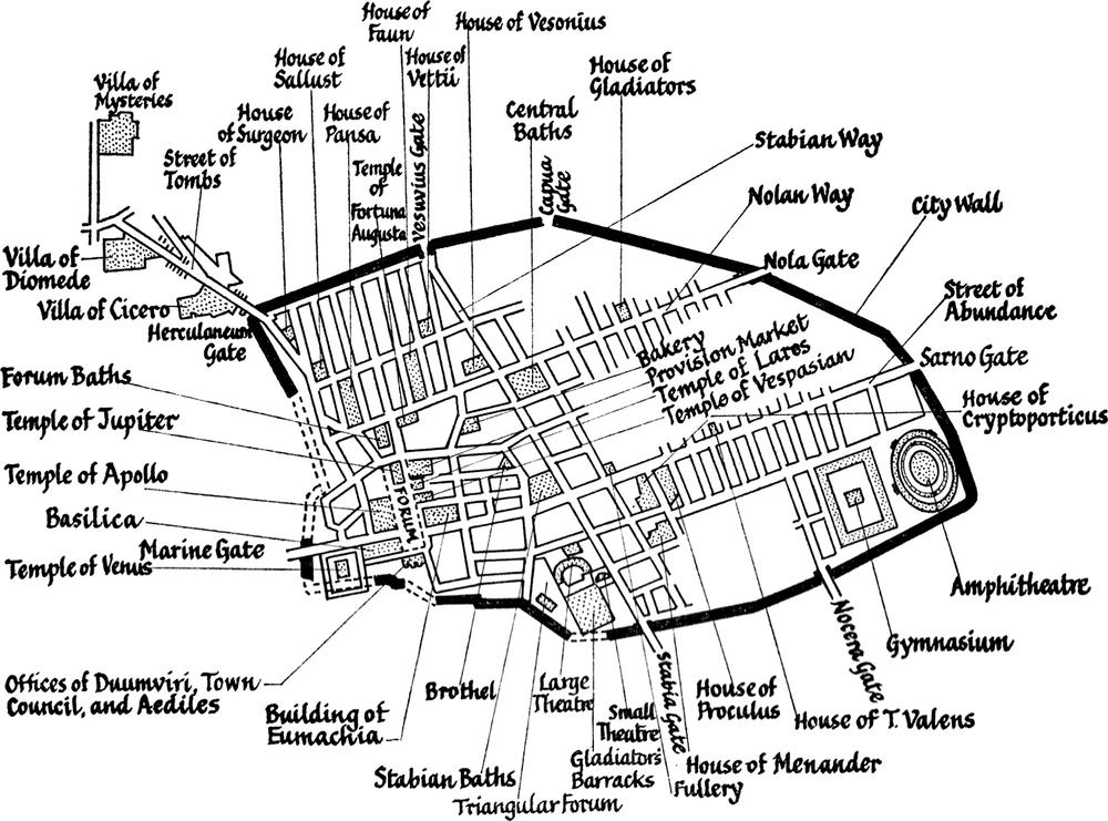 PLAN OF POMPEII Homeward The holds empty Then well sail like a gull scribe - photo 2