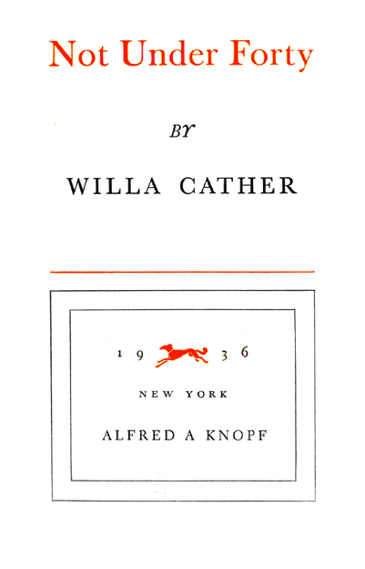 COPYRIGHT 1922 1933 1936 BY WILLA CATHER ALL RIGHTS RESERVED NO PART OF - photo 2