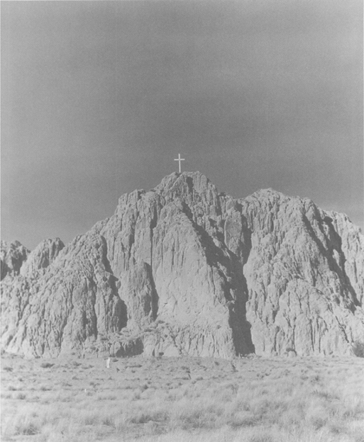 Cross from the highway near Nambe New Mexico 1963 Photographer Todd Webb - photo 3