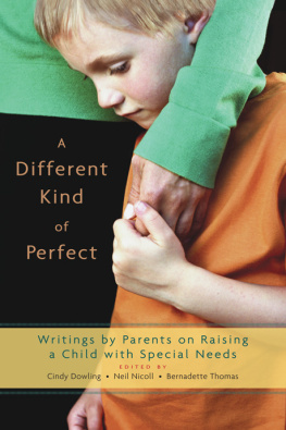 Cindy Dowling A Different Kind of Perfect: Writings by Parents on Raising a Child with Special Needs