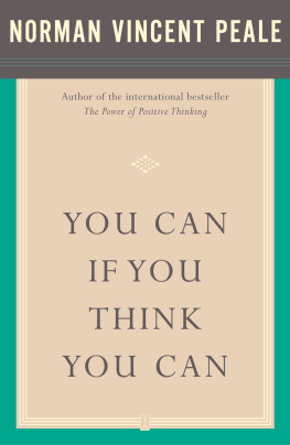 Dr. Norman Vincent Peale - You Can If You Think You Can