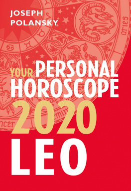 Joseph Polansky Leo 2020: Your Personal Horoscope