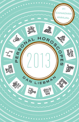 Dan Liebman Personal Horoscopes 2013