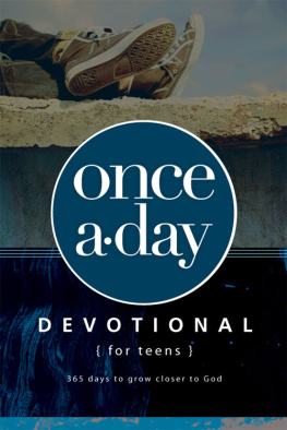 Zondervan - Once-A-Day Devotional for Teens