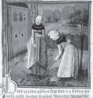 Throughout the medieval period all classes of women were involved in - photo 4