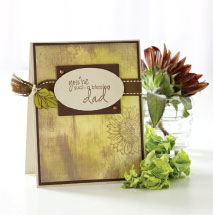 Faux Finishes Embossing Reverse Masking Easel Cards - photo 9