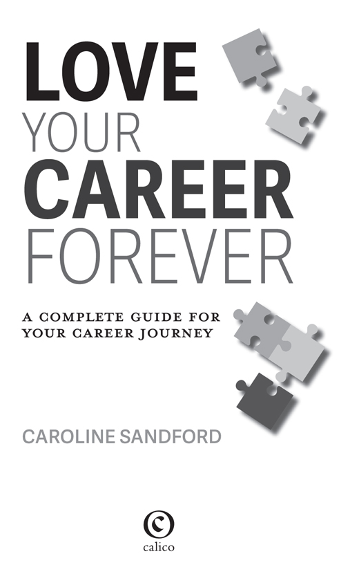 Also by Caroline Sandford Love Your Career from the Start Making decisions - photo 4