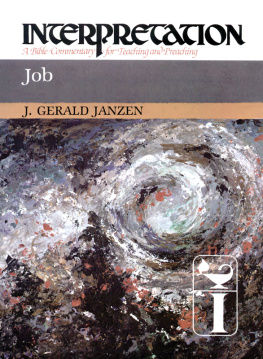 J. Gerald Janzen Job