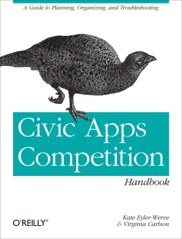 Kate Eyler-Werve The Civic Apps Competition Handbook