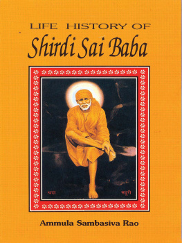 Ammula Sambasiva Rao - Life History of Shirdi Sai Baba