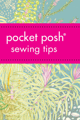 Jodie Davis - Pocket Posh Sewing Tips