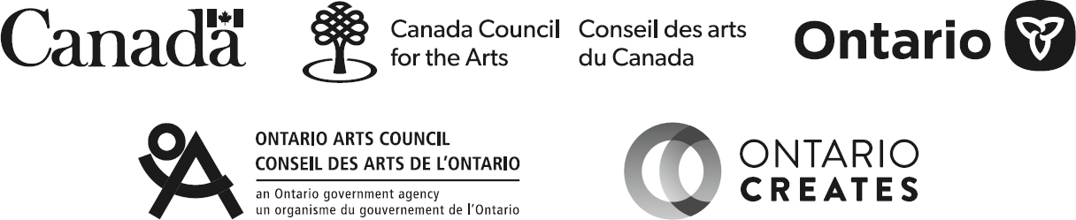 We acknowledge the support of the Canada Council for the Arts and the Ontario - photo 4