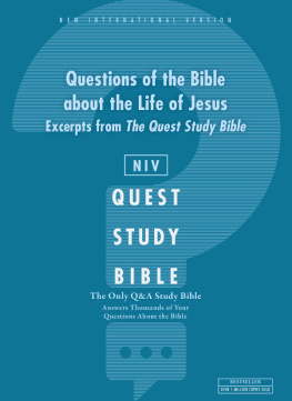 Zondervan - Q & A on the Life of Jesus: A Zondervan Bible Extract: The Question and Answer Bible