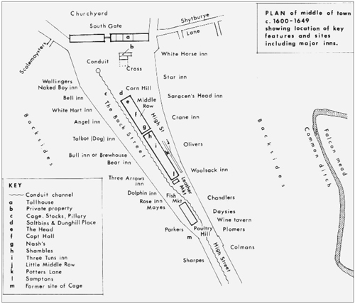 Map of Lower Chelmsford 16001649 During the Second World War Chelmsford an - photo 3