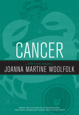 Joanna Martine Woolfolk - Cancer: Sun Sign Series