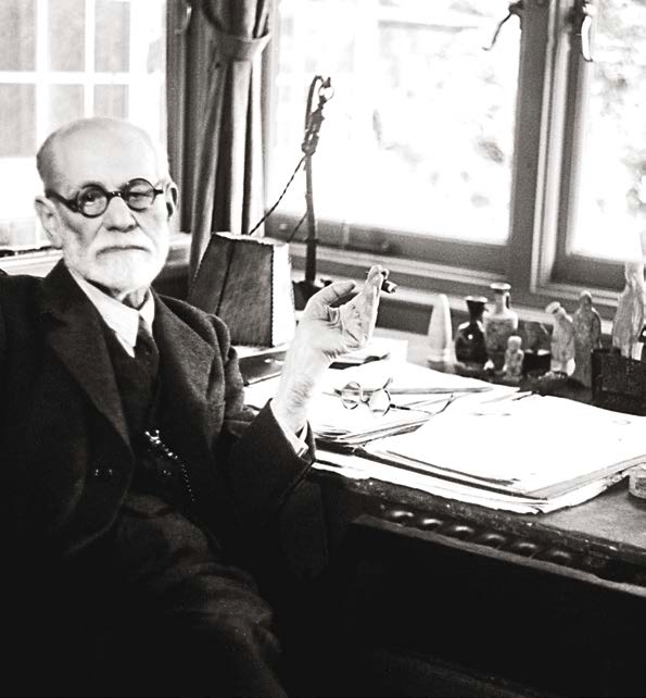 Freud at his desk in his temporary accommodation in Ebworth Roads Freud has - photo 4