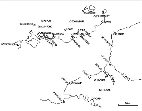 The eastern Channel coasts c AD 1100 The Vexin The following family - photo 1