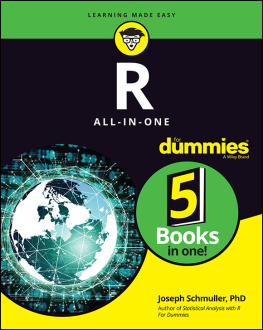 Joseph Schmuller - R All-in-One For Dummies