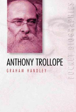 Graham Handley Anthony Trollope