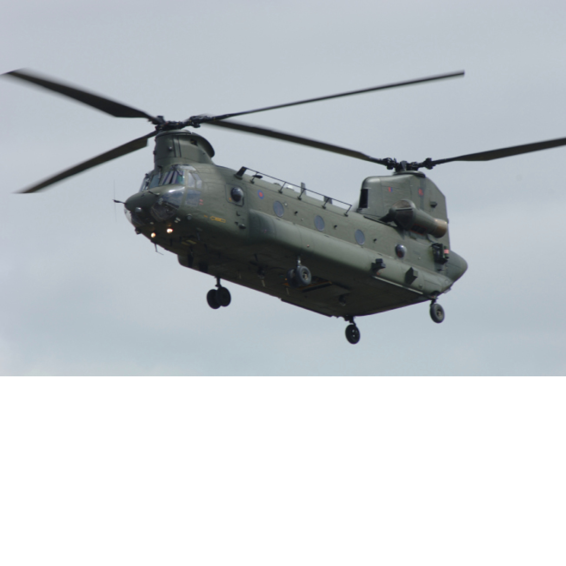 Very large helicopters need two sets of rotors This Boeing CH-47 Chinook is - photo 15