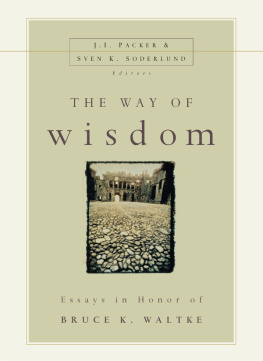 Zondervan - The Way of Wisdom