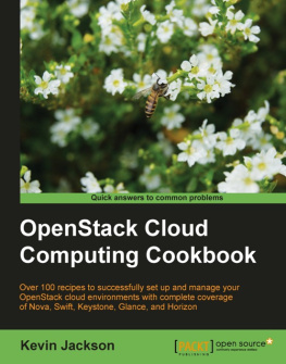 Kevin Jackson OpenStack Cloud Computing Cookbook