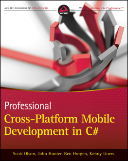 Scott Olson - Professional Cross-Platform Mobile Development in C#