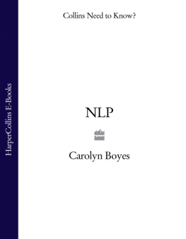 Carolyn Boyes - NLP