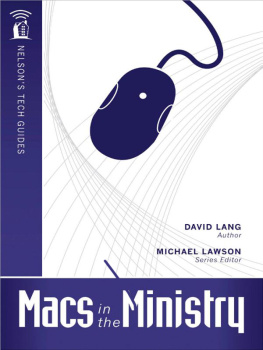 David Lang - Macs in the Ministry