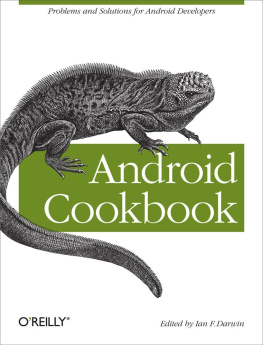 Ian F. Darwin Android Cookbook