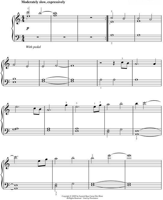 The Twilight Saga--New Moon The Score Songbook Easy Piano Solo - photo 33