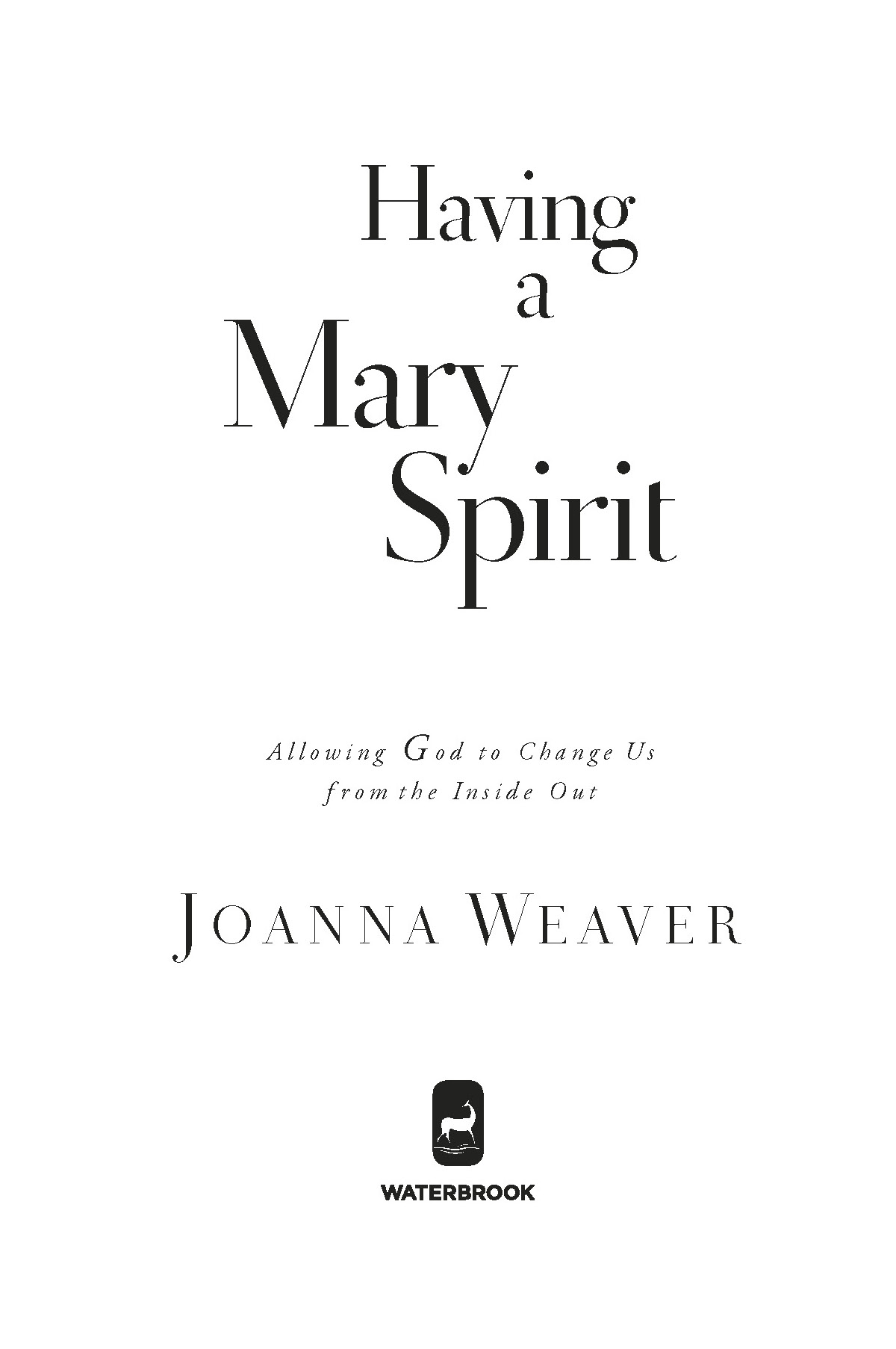 Contents To my Mary-spirited husband John You have taught me so much - photo 2