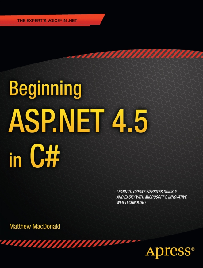 Beginning ASPNet 45 in C Beginning Apress - image 1