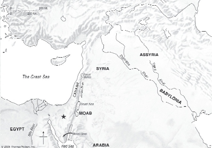 The book of Exodus was written in the wilderness south of Canaan MIDDLE EAST - photo 5