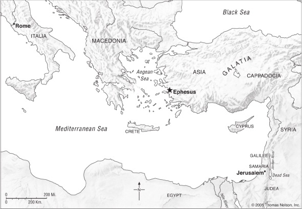 The book of John was written in Ephesus M IDDLE E AST OF T ODAY O LD T - photo 5