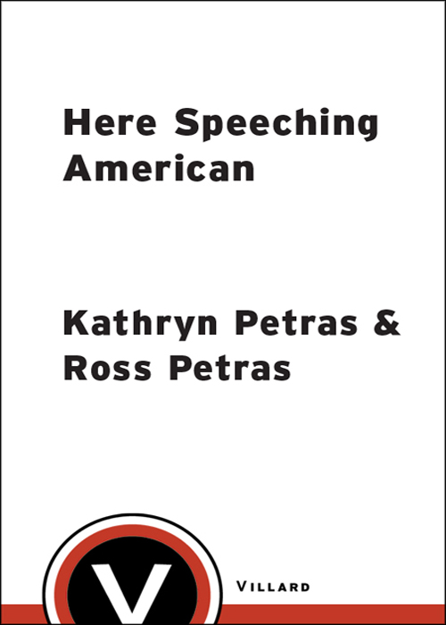 Here Speeching American KATHRYN PETRAS ROSS PETRAS VILLARD NEW YORK - photo 1