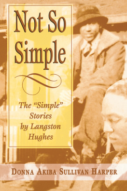 Donna Akiba Sullivan Harper - Not So Simple: The Simple Stories by Langston Hughes