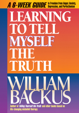 William Backus - Learning to Tell Myself the Truth