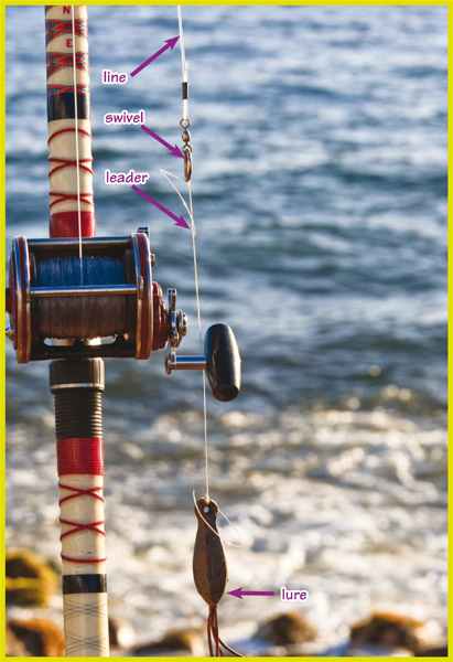 Anglers often attach their hooks and lures to a short piece of line or wire - photo 12