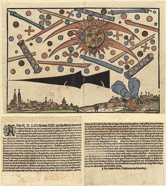 A 16 th century illustration that seems to depict flying objects The - photo 4