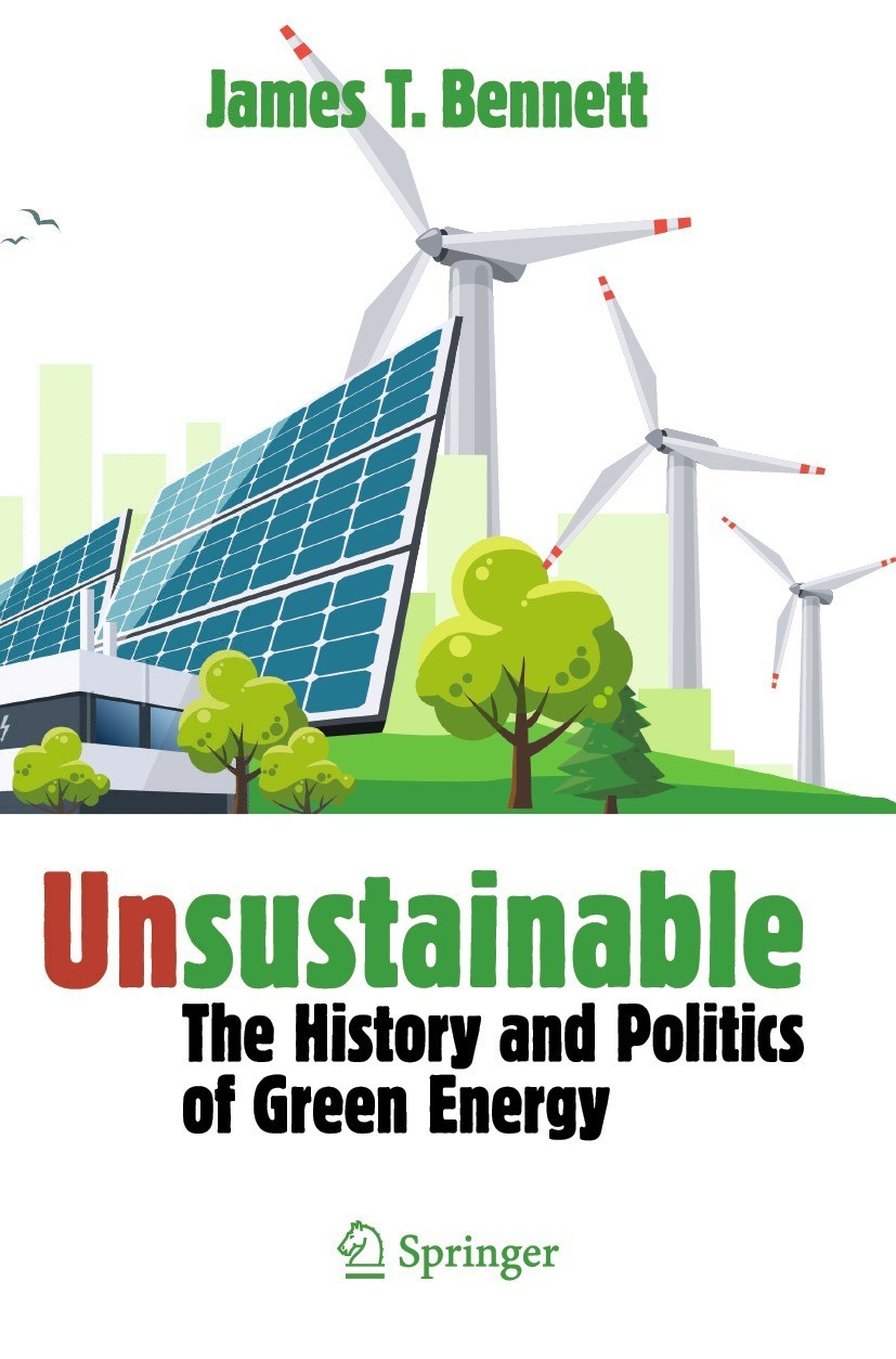 Book cover of Unsustainable James T Bennett Unsustainable The History - photo 1