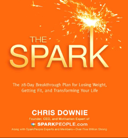 Chris Downie The Spark: The 28-Day Breakthrough Plan for Losing Weight, Getting Fit, and Transforming Your Life