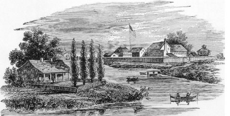 An illustration of Fort Dearborn circa 1803 Courtesy of the Chicago - photo 3