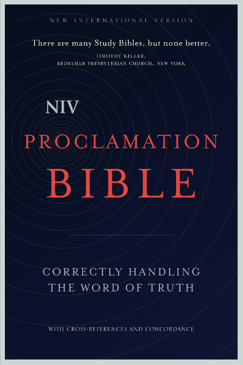 NEW INTERNATIONAL VERSION PROCLAMATION BIBLE CORRECTLY HANDLING THE WORD OF - photo 1