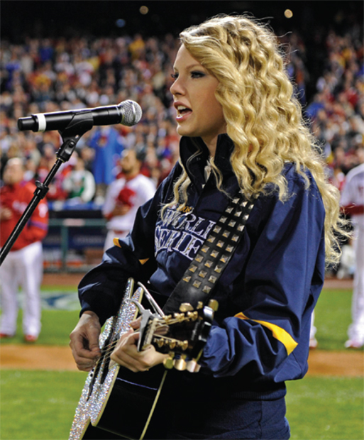 She was a hit at the Phillies game just as she was a winner at the 2008 - photo 11