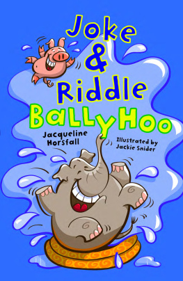 Jacqueline Horsfall - Joke & Riddle Ballyhoo